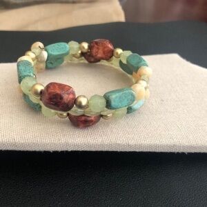 Long Stone Bracelet